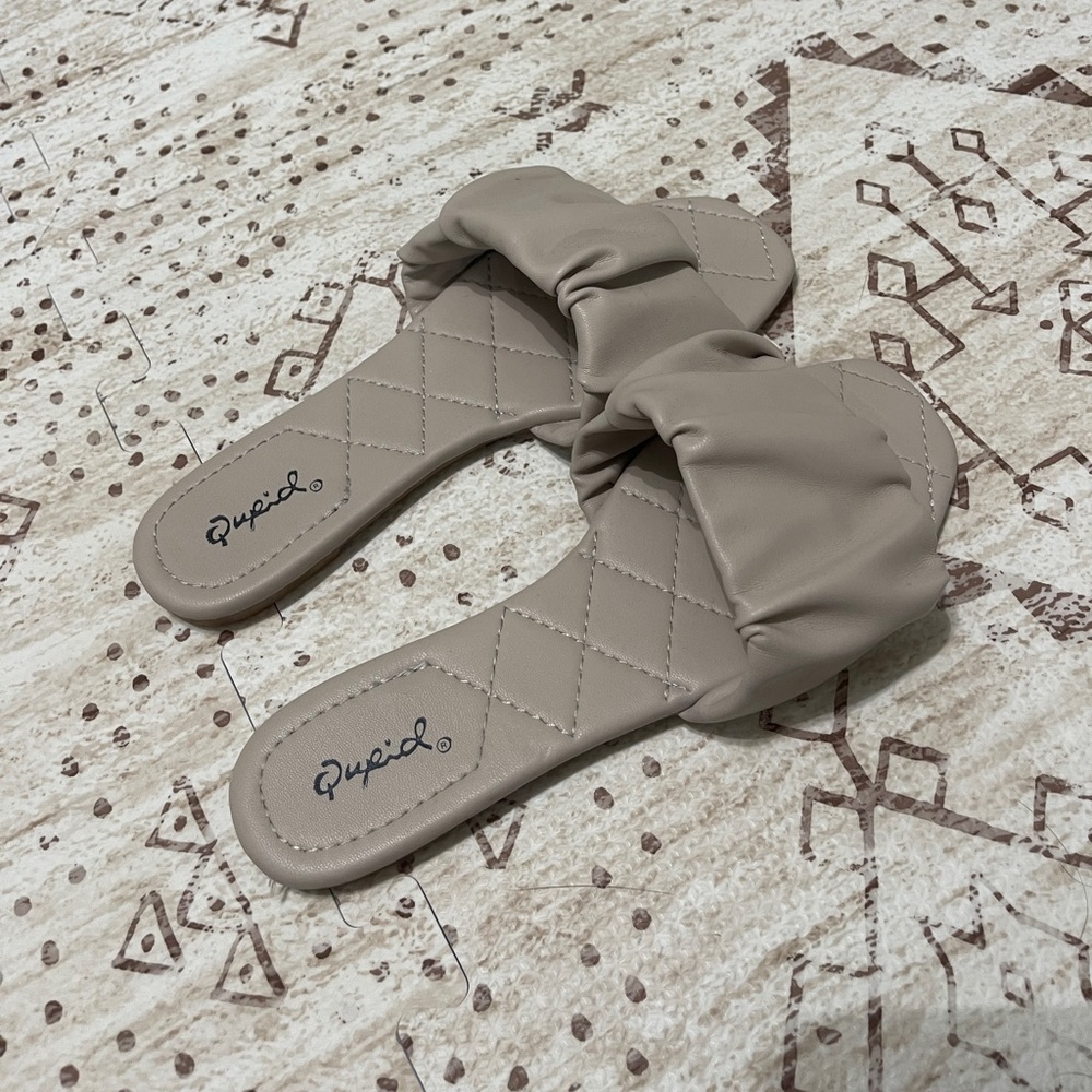 Tan sandals